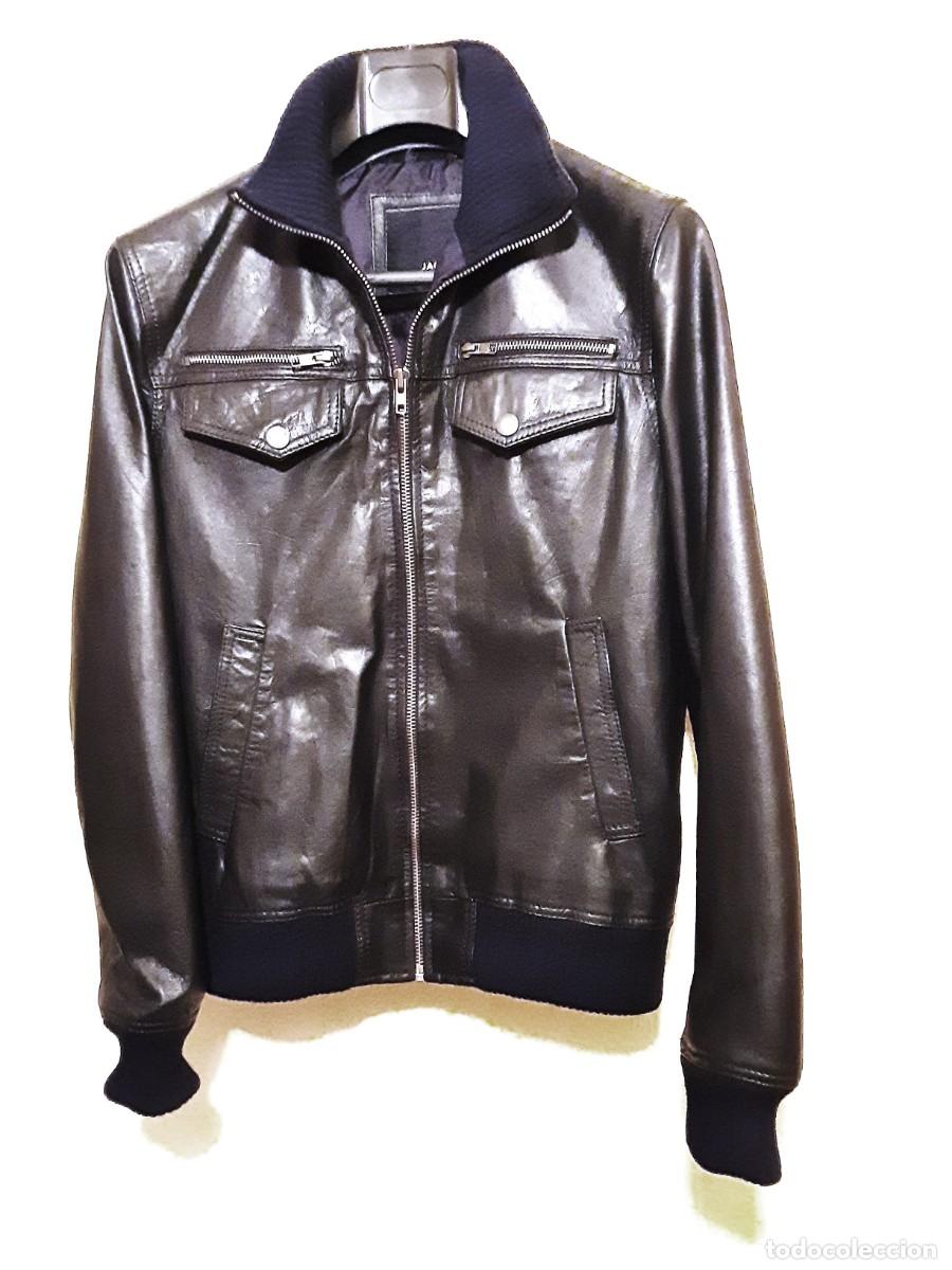 Vintage: CAZADORA CUERO JACK & JONES - Foto 2