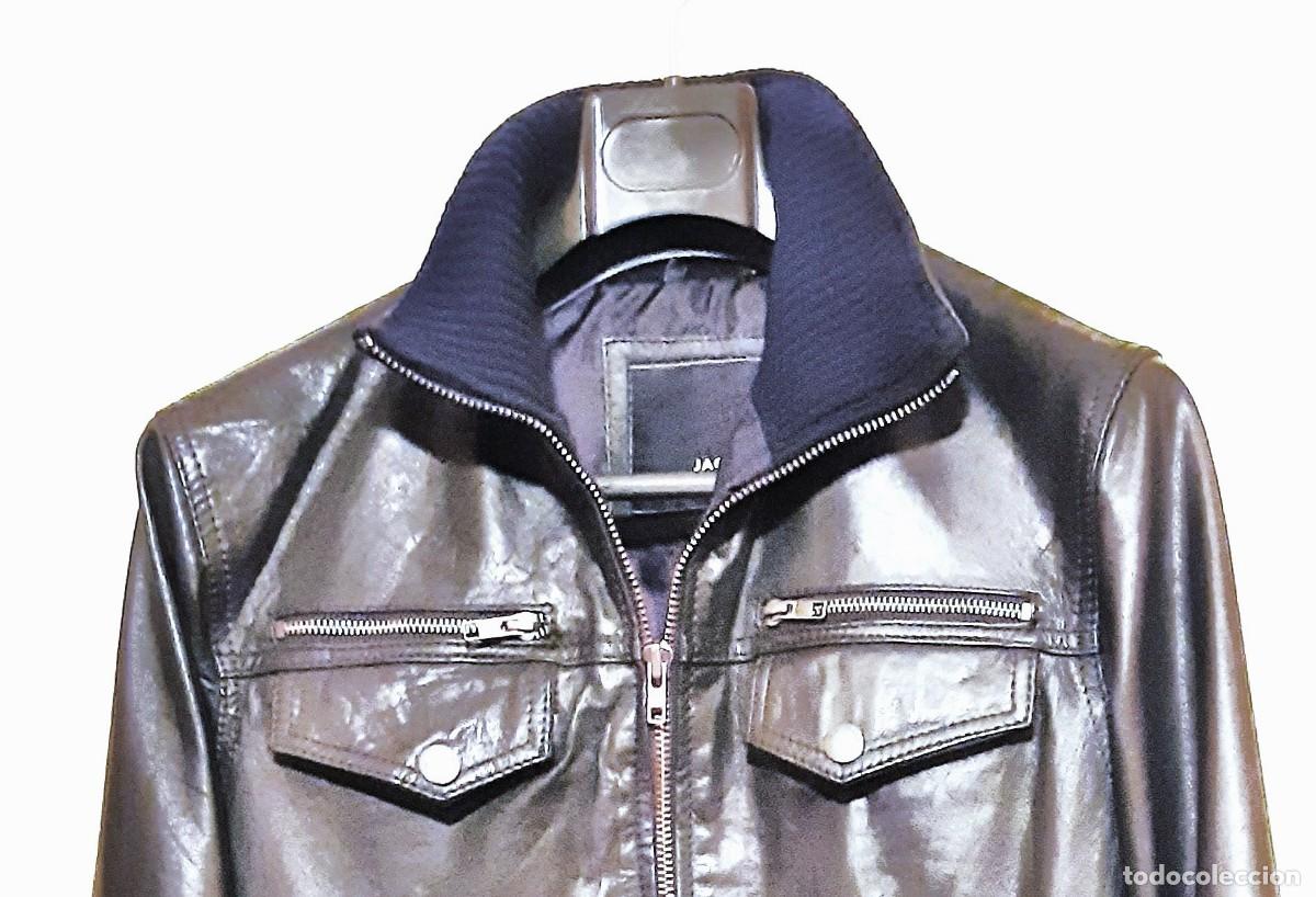 Vintage: CAZADORA CUERO JACK & JONES - Foto 4