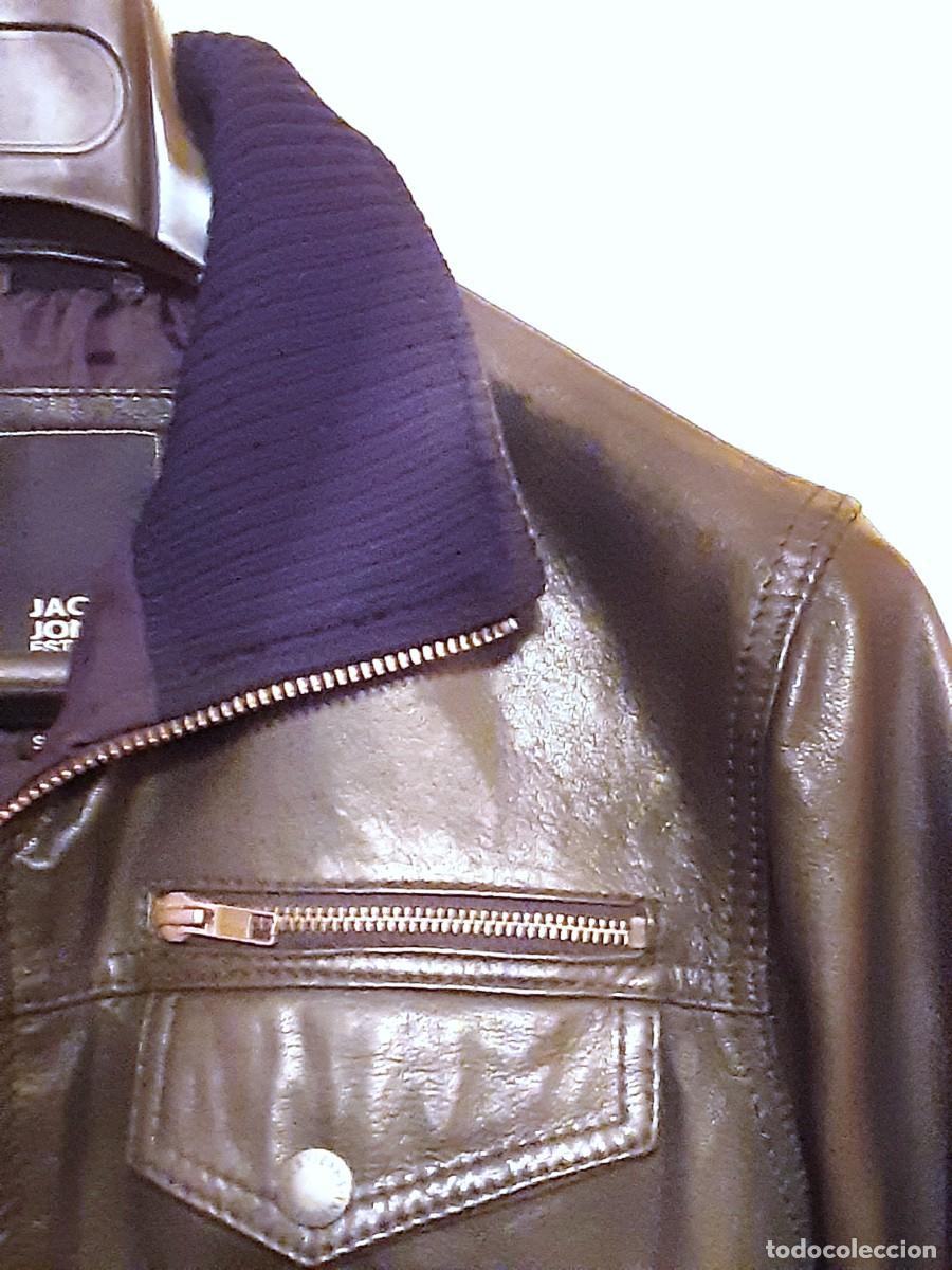 Vintage: CAZADORA CUERO JACK & JONES - Foto 8