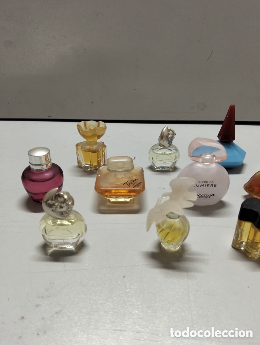 Vintage: colecci&oacute;n variada de frascos de perfume en miniatura - Foto 2