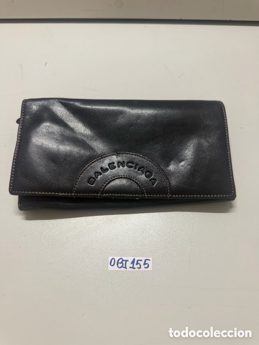 Vintage: cartera de piel negra de Balenciaga