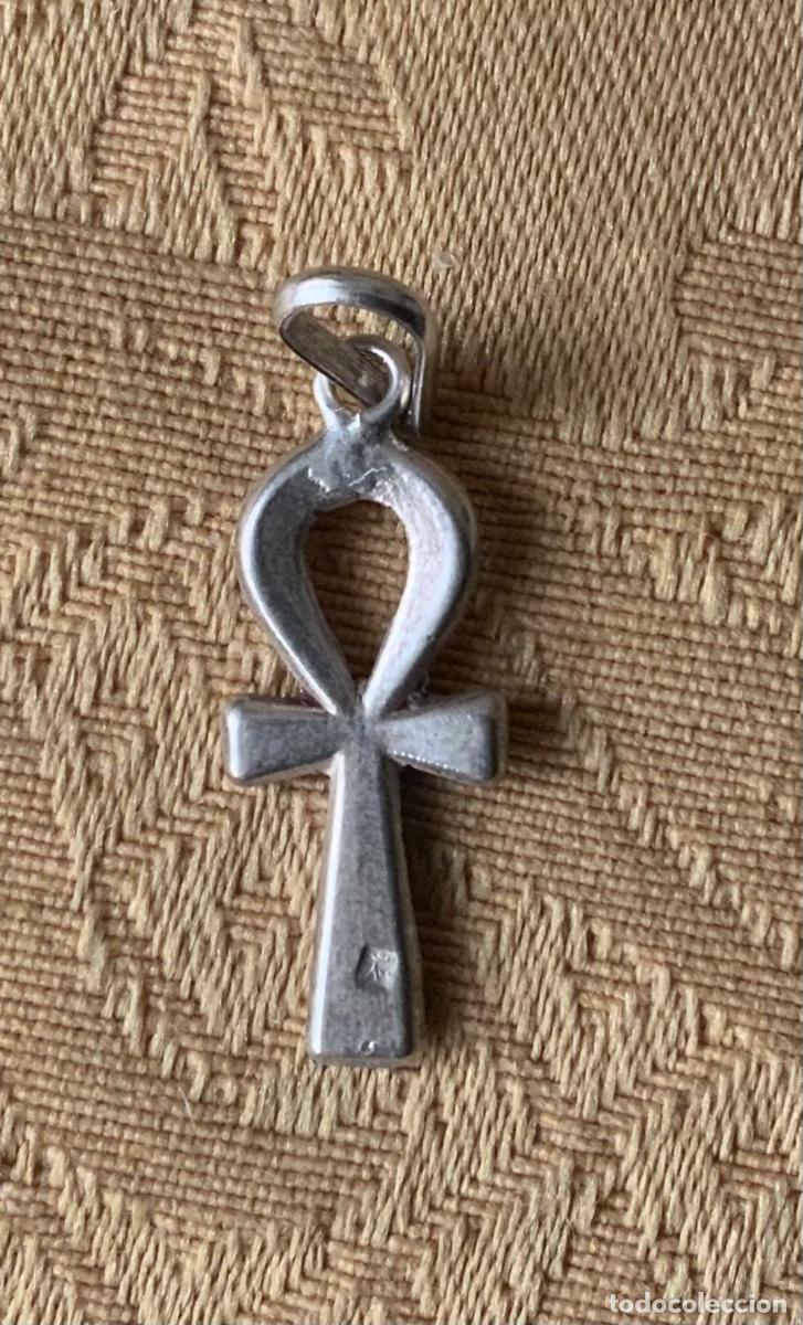 Vintage: COLGANTE DE PLATA MINIATURA LLAVE DE LA VIDA EGIPCIA