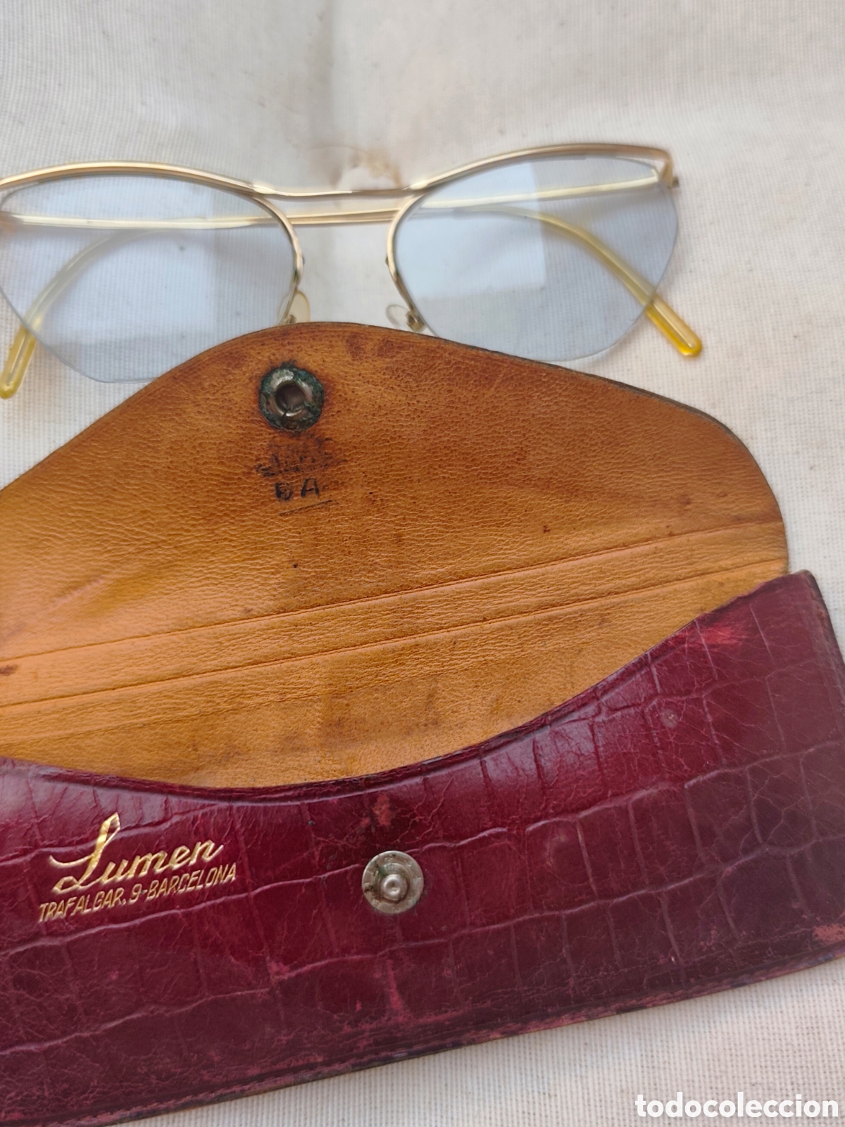 Vintage: Gafas vintage mujer con funda original Lumen
