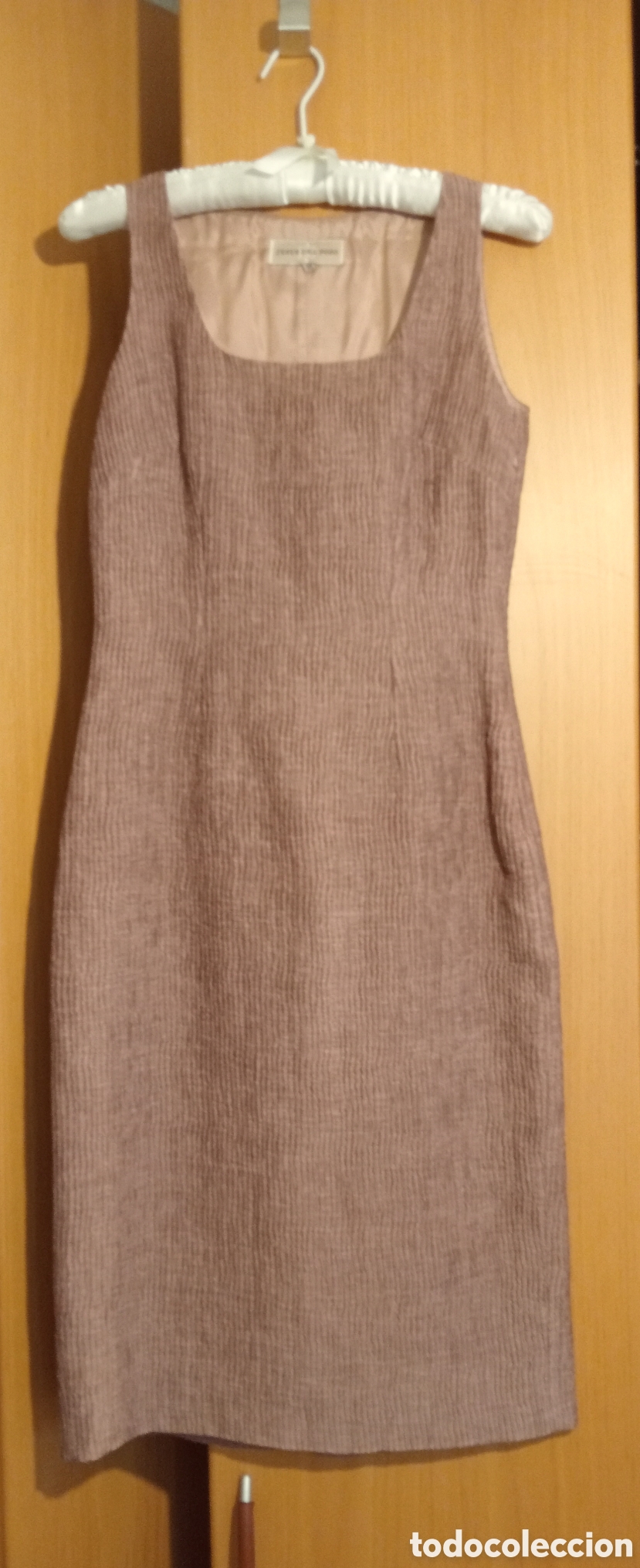 Vintage: Elegante vestido de Jes&uacute;s del Pozo en un precioso tono rosa empolvado / malva
