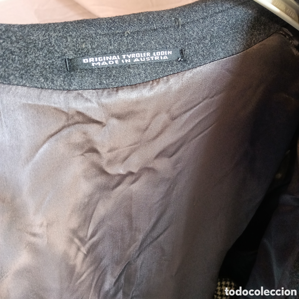 Vintage: Abrigo loden austriaco original
