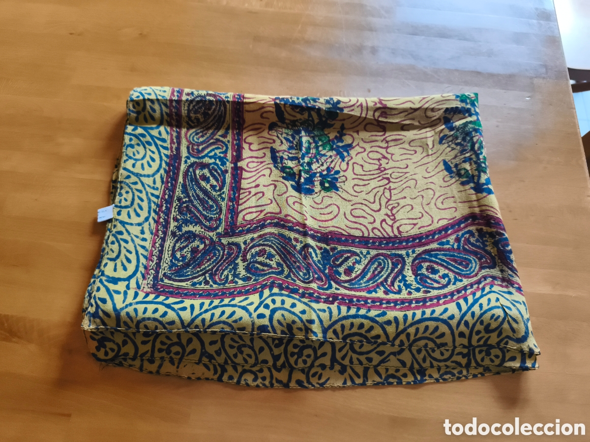 Vintage: Pa&ntilde;uelo 100% seda, sin estrenar - Foto 13