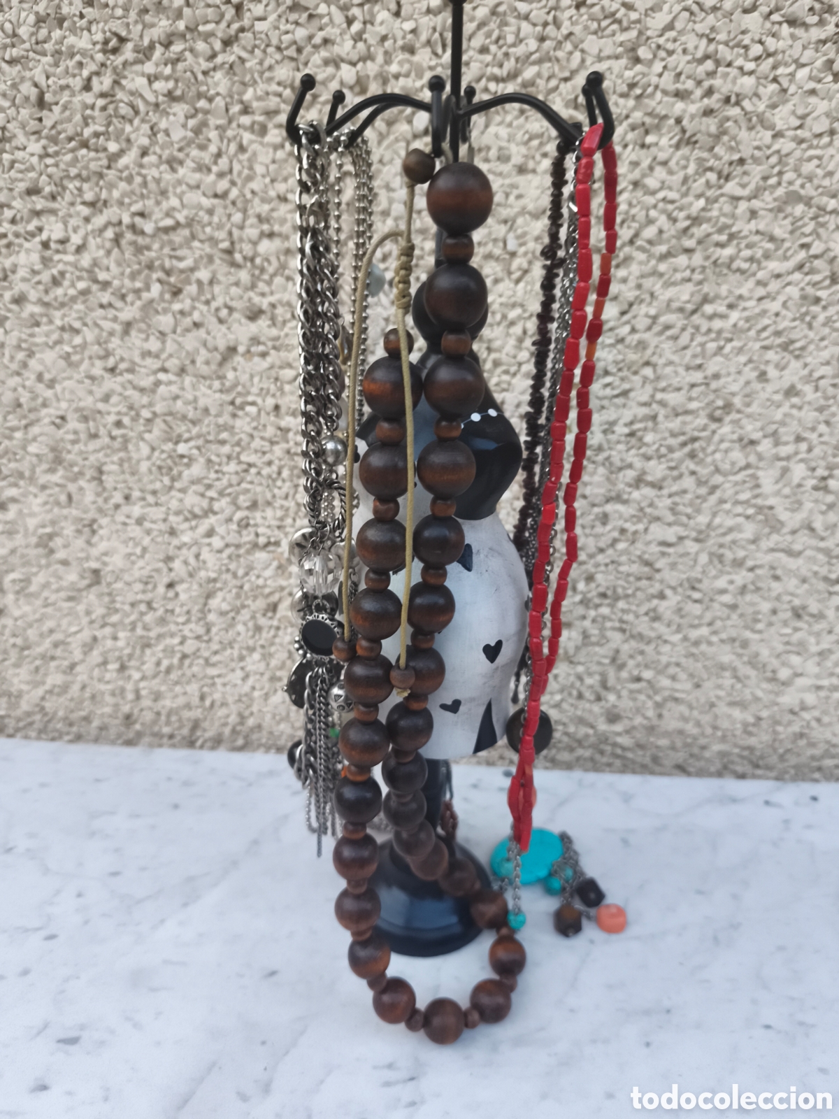 Vintage: 8 collares y el expositor - Foto 3