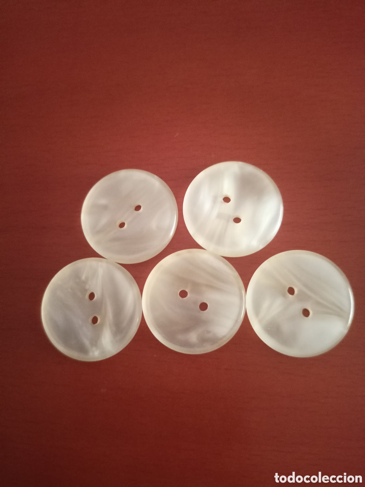 Vintage: 7 botones transparentes 2 medidas - Foto 3
