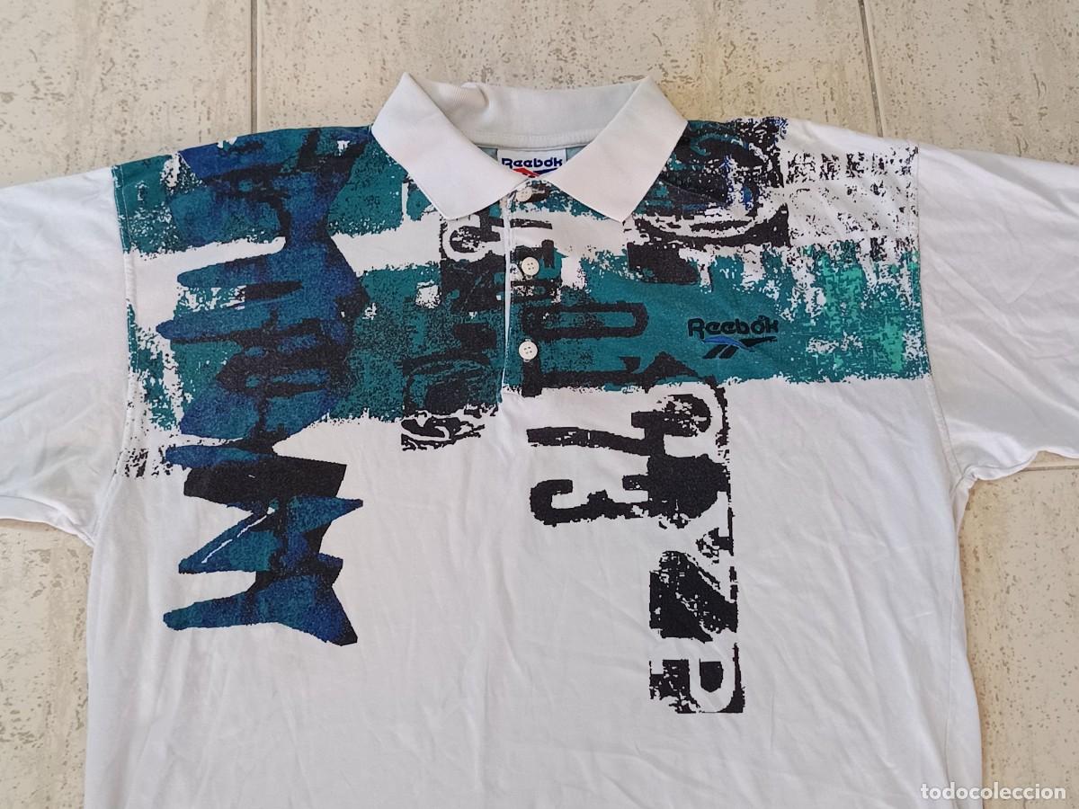 Vintage: Polo Reebok Vintage 80s-90s. Talla XXL