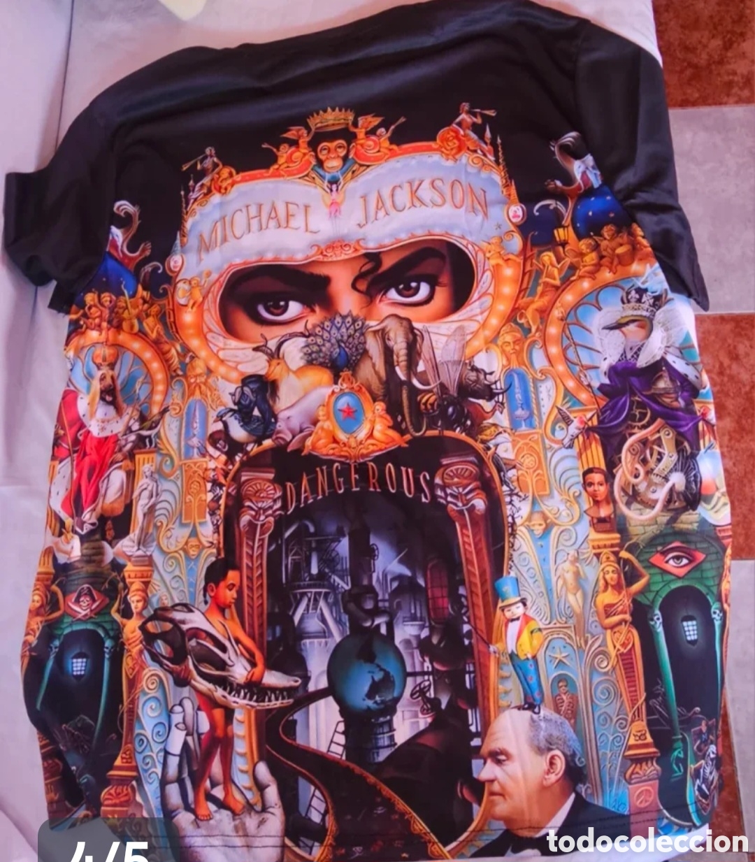 Vintage: Camiseta michael jacson - Foto 4
