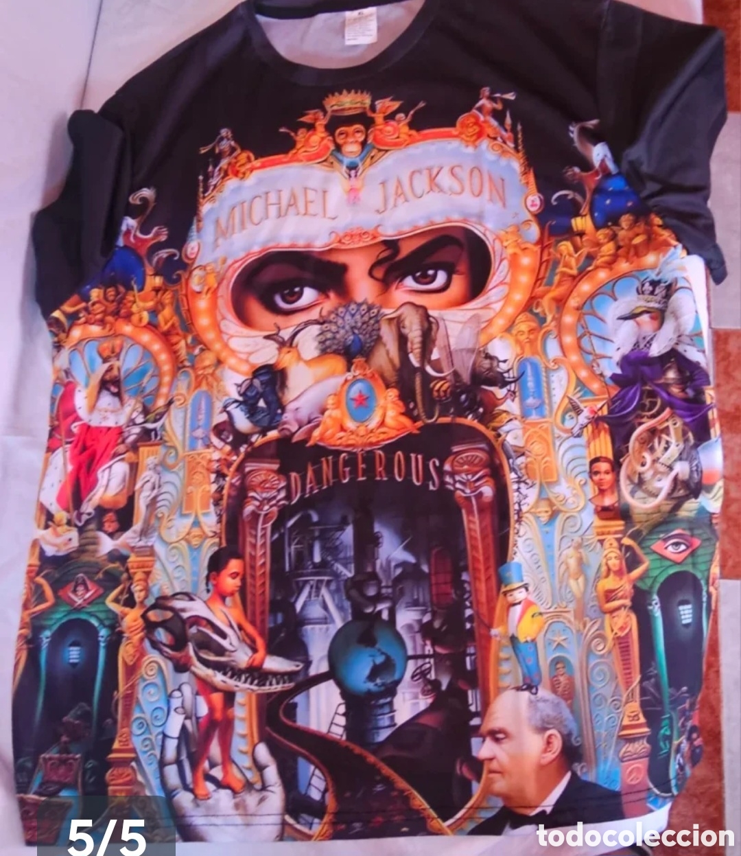 Vintage: Camiseta michael jacson - Foto 5