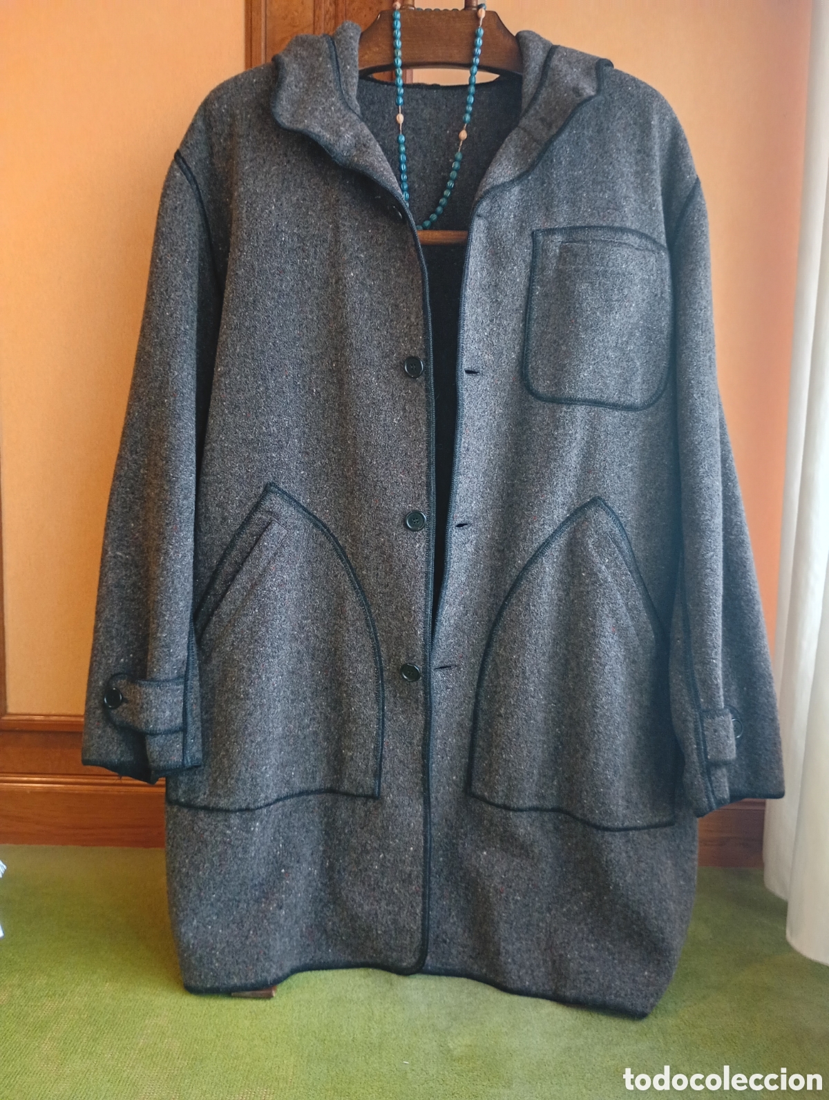 Vintage: Abrigo Paul Smith lana talla M hecho en Inglaterra