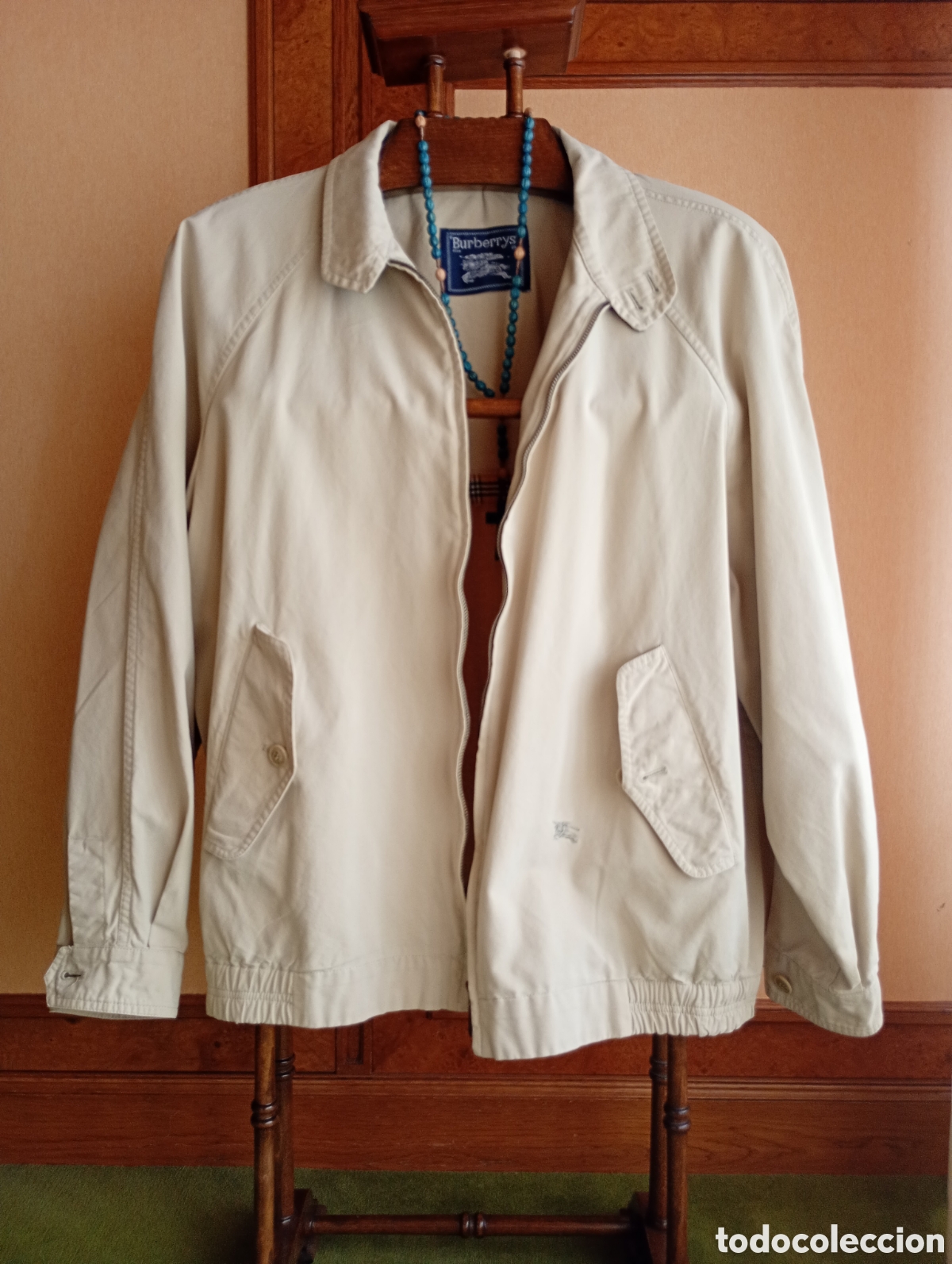 Vintage: Chaqueta burberrys color beis talla M ventage