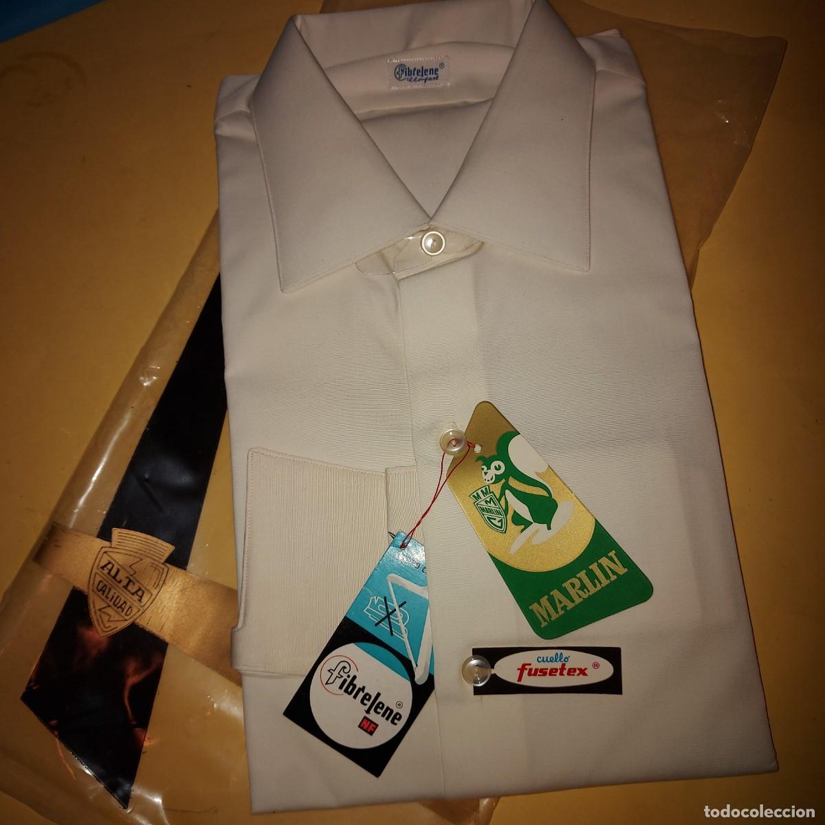 Vintage: Antigua camisa Fibrelene de los a&ntilde;os 50-60,