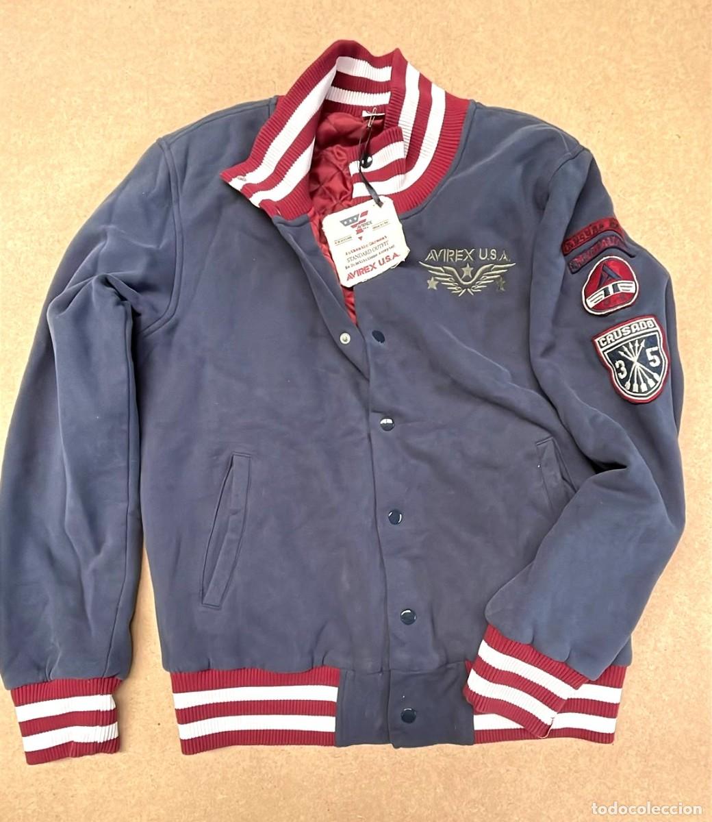 Vintage: Chaqueta Avirex U.S.A. Varsity L | Nueva sin estrenar | Modelo Crusaders