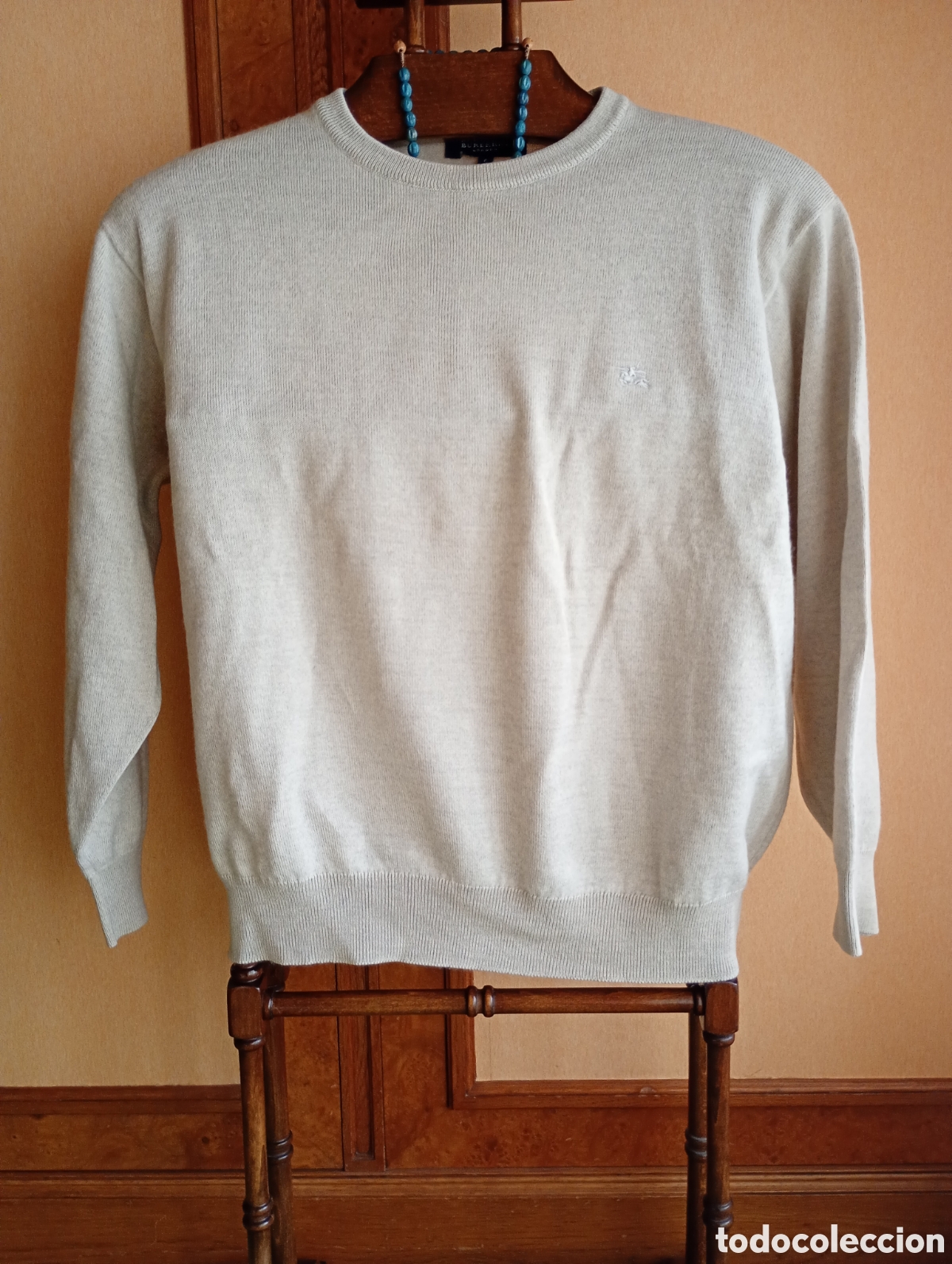 Vintage: Jersey Burberry London talla M lana