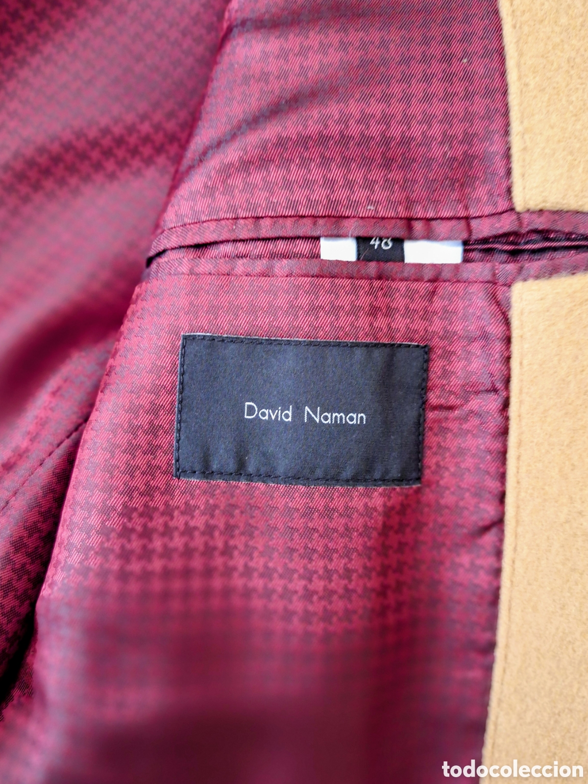 Vintage: Abrigo de invierno marca David Naman - Foto 3