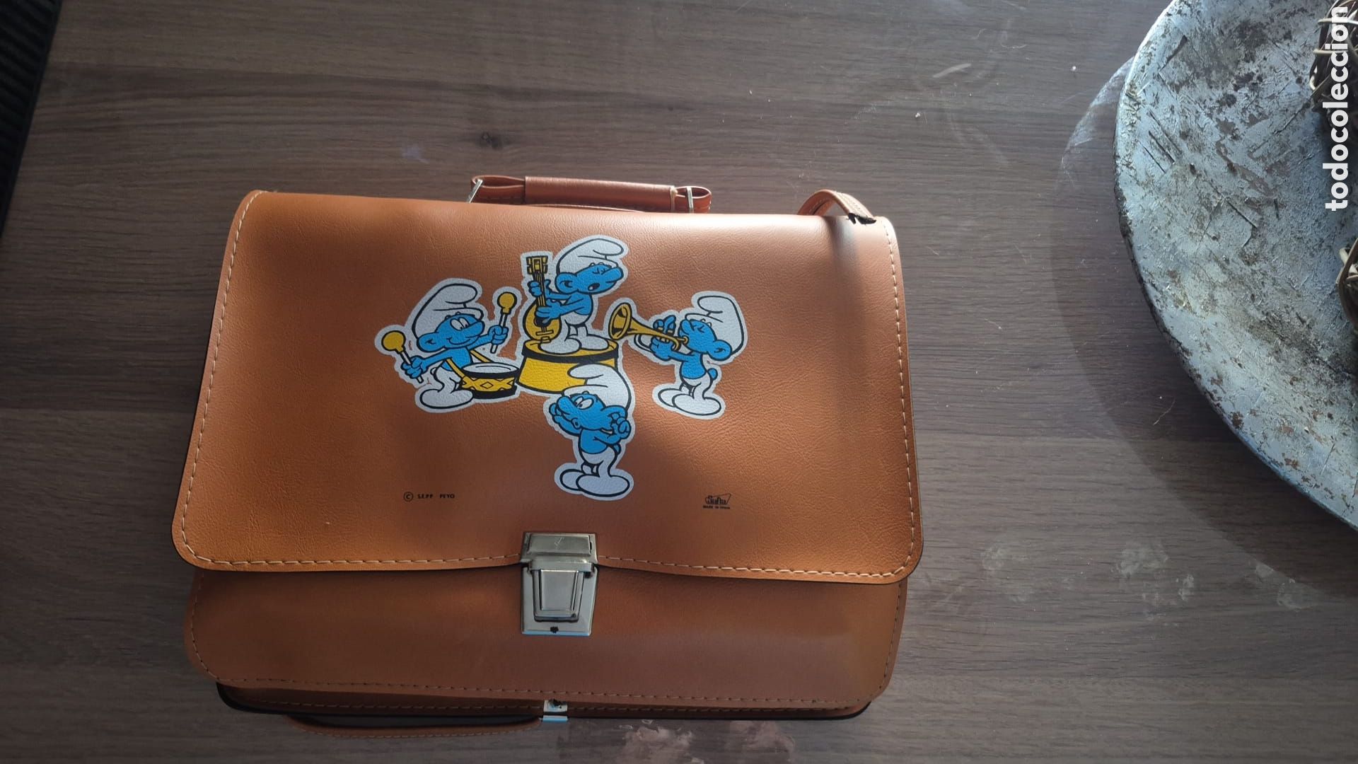 Vintage: BONITA MOCHILA SAFTA , PEYO PITUFOS