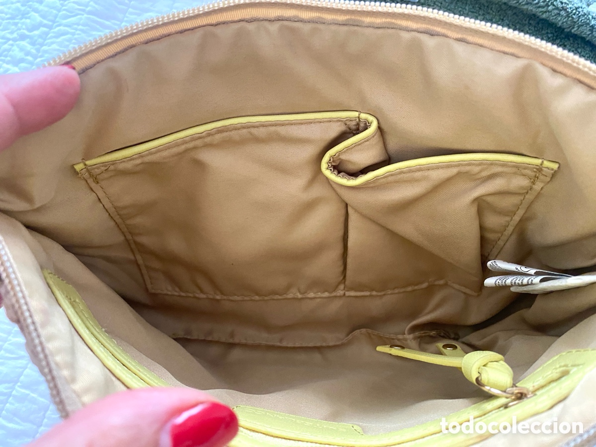 Vintage: Cartera de mano vintage de rafia - Foto 7