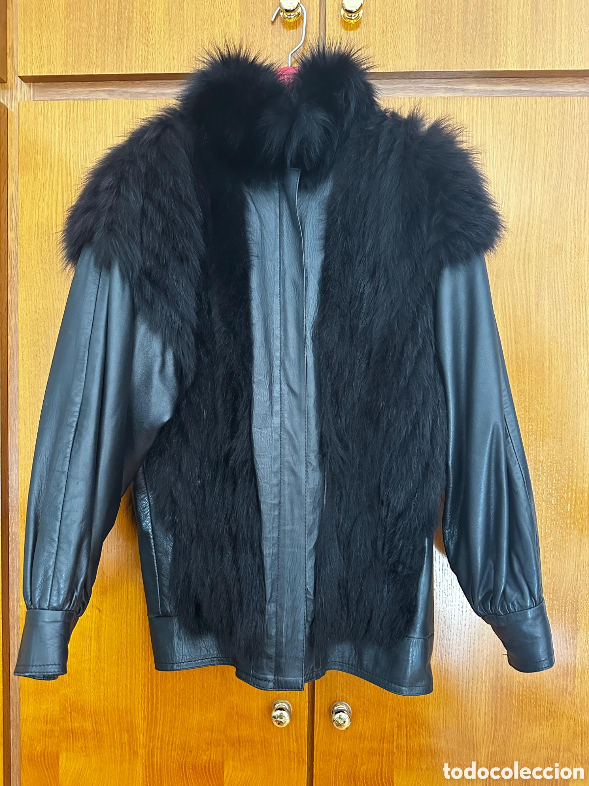 Vintage: Chaqueta bomber vintage piel