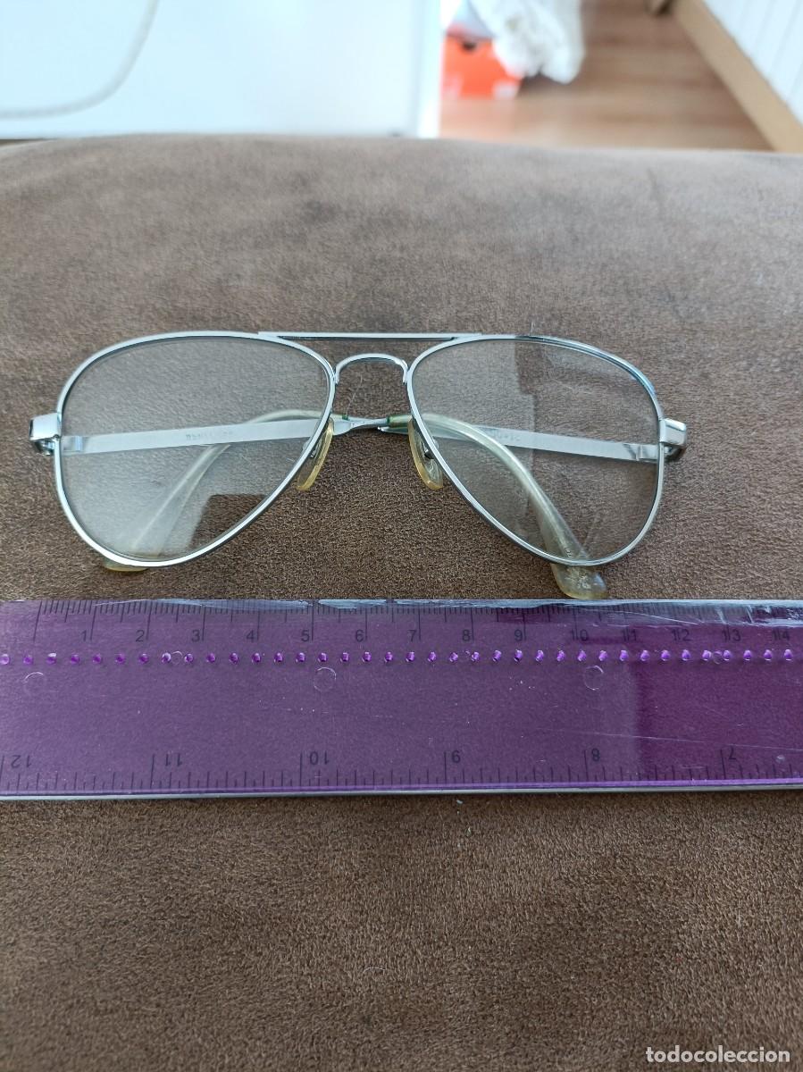 Vintage: Gafas retro plateadas