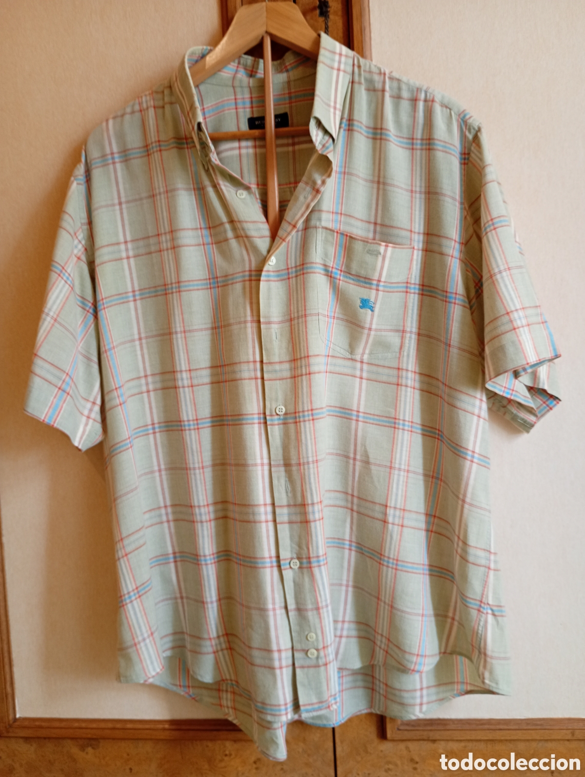 Vintage: Camisa Burberry hombre impecable