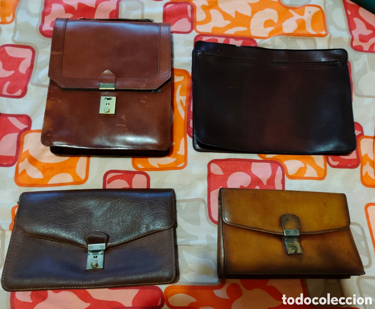 Vintage: Mariconera vintage a&ntilde;os 80. Lote de 4