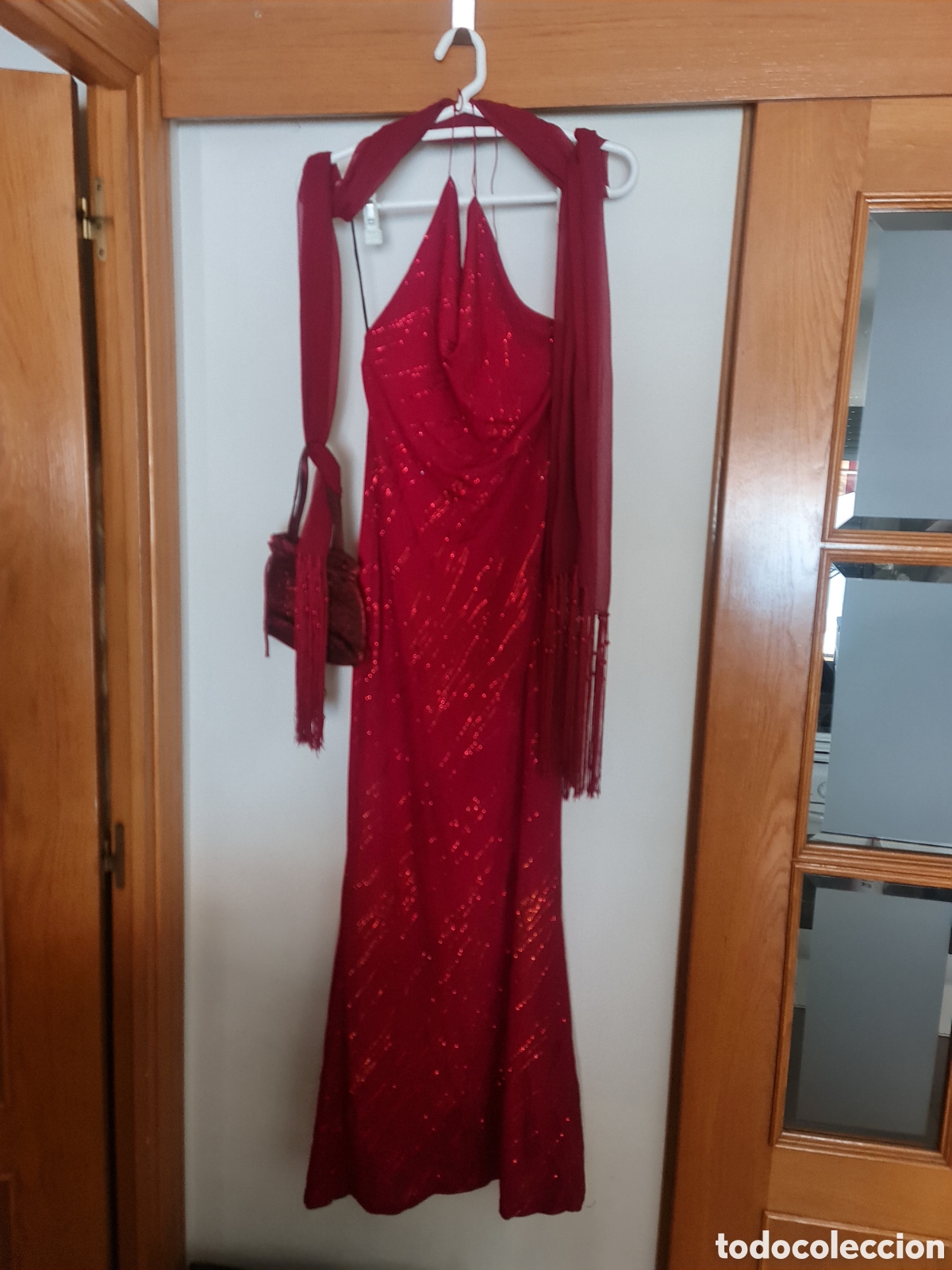 Vintage: Alta costura Espectacular Granate - Foto 2