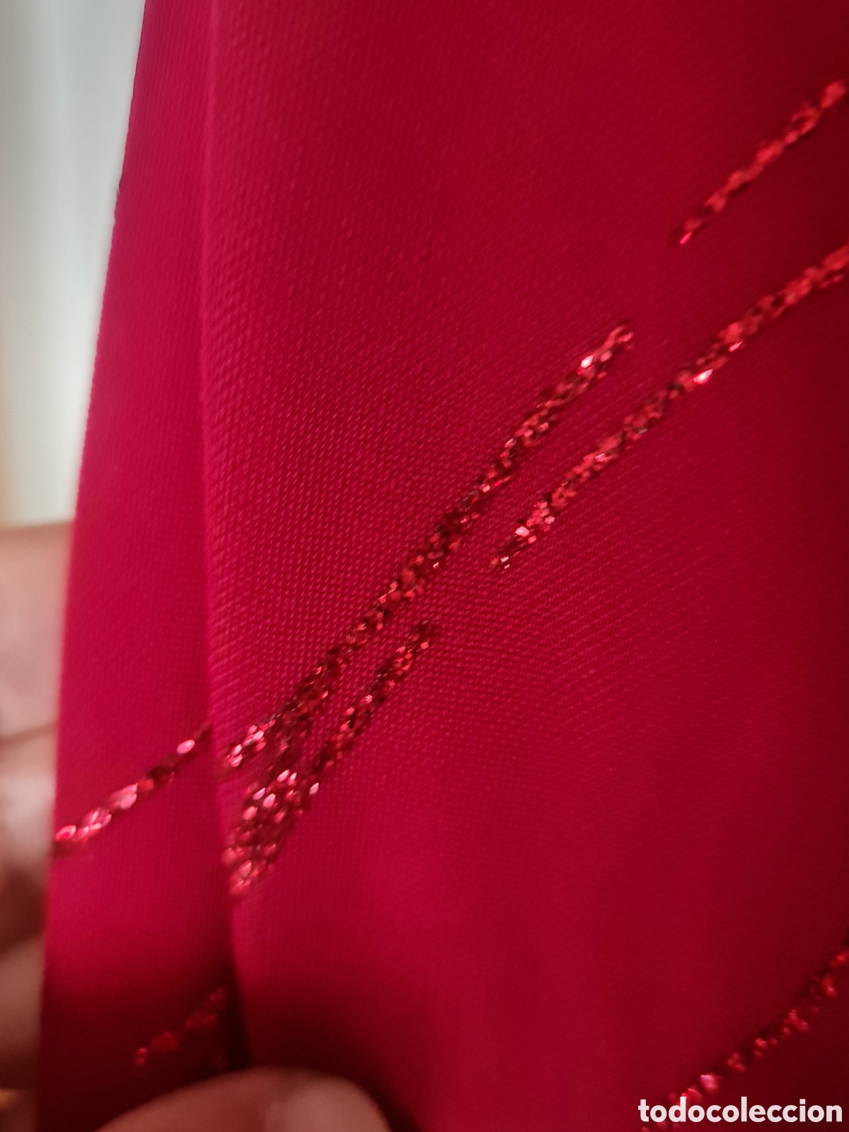 Vintage: Alta costura Espectacular Granate - Foto 9