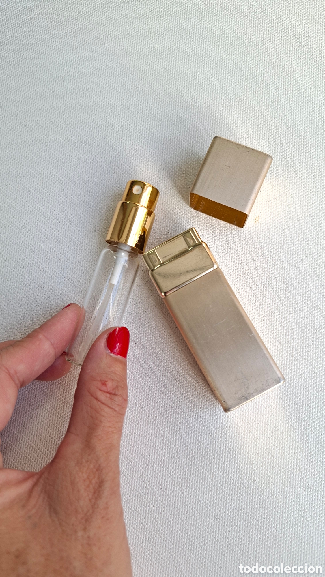 Vintage: Perfumero Recargable A&ntilde;os 50 - Foto 3