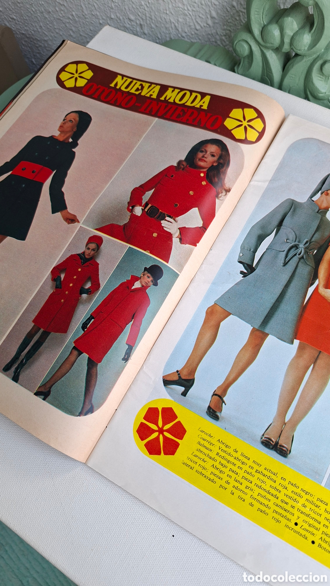 Vintage: Revista Moda A&ntilde;os 60 con Patrones - Foto 7