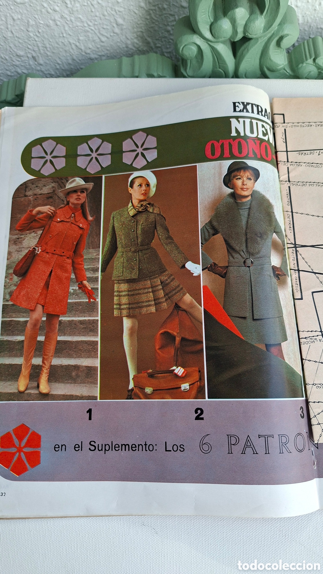Vintage: Revista Moda A&ntilde;os 60 con Patrones - Foto 9