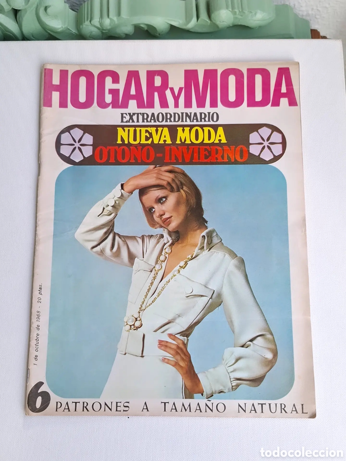 Vintage: Revista Moda A&ntilde;os 60 con Patrones
