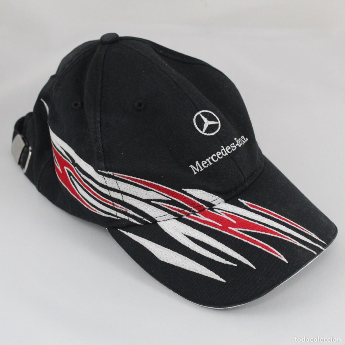 Vintage: Gorra Mercedes-Benz Original Vintage A&ntilde;os 90 Negra Ajustable Automobilia