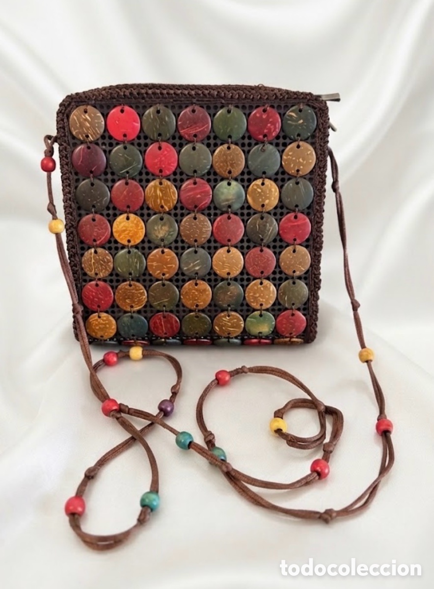 Vintage: Bolso de cuentas precioso