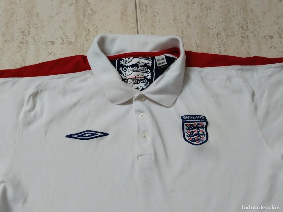 Vintage: POLO VINTAGE SELECCI&Oacute;N DE INGLATERRA &mdash; UMBRO TALLA L