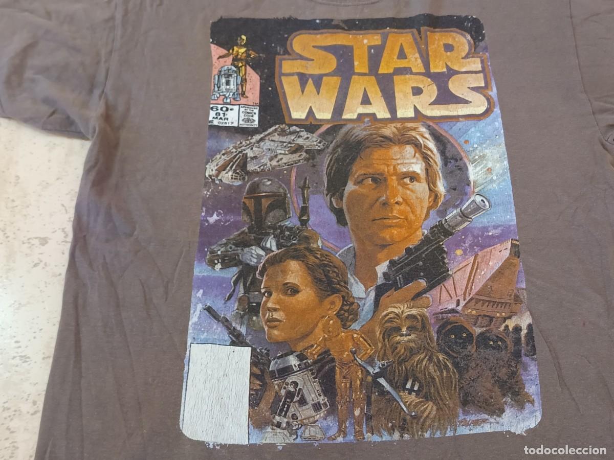 Vintage: Camiseta Star Wars Vintage Comic. TALLA L - Foto 2