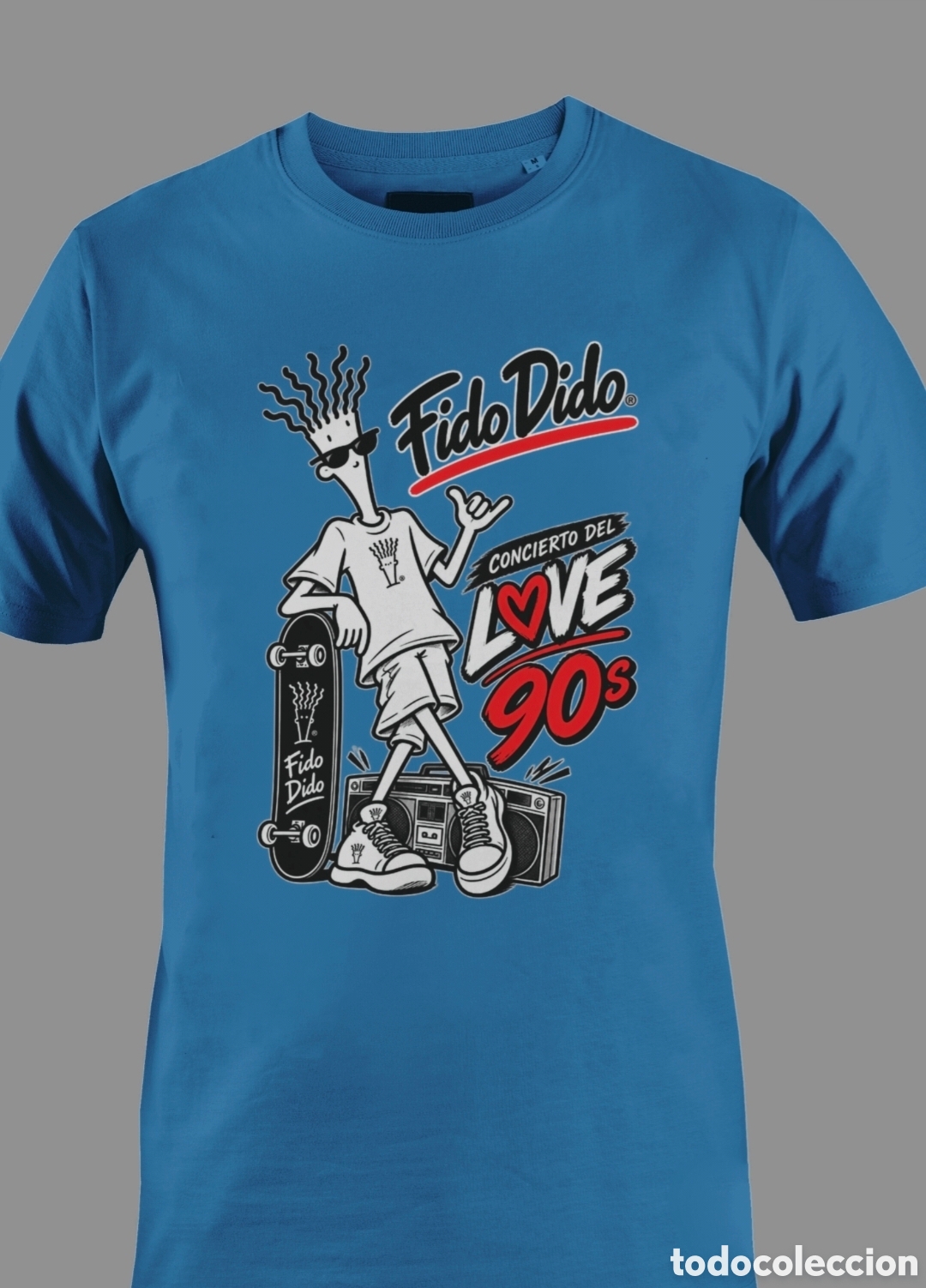 Vintage: Camiseta concierto love de los 90 Retro break beat