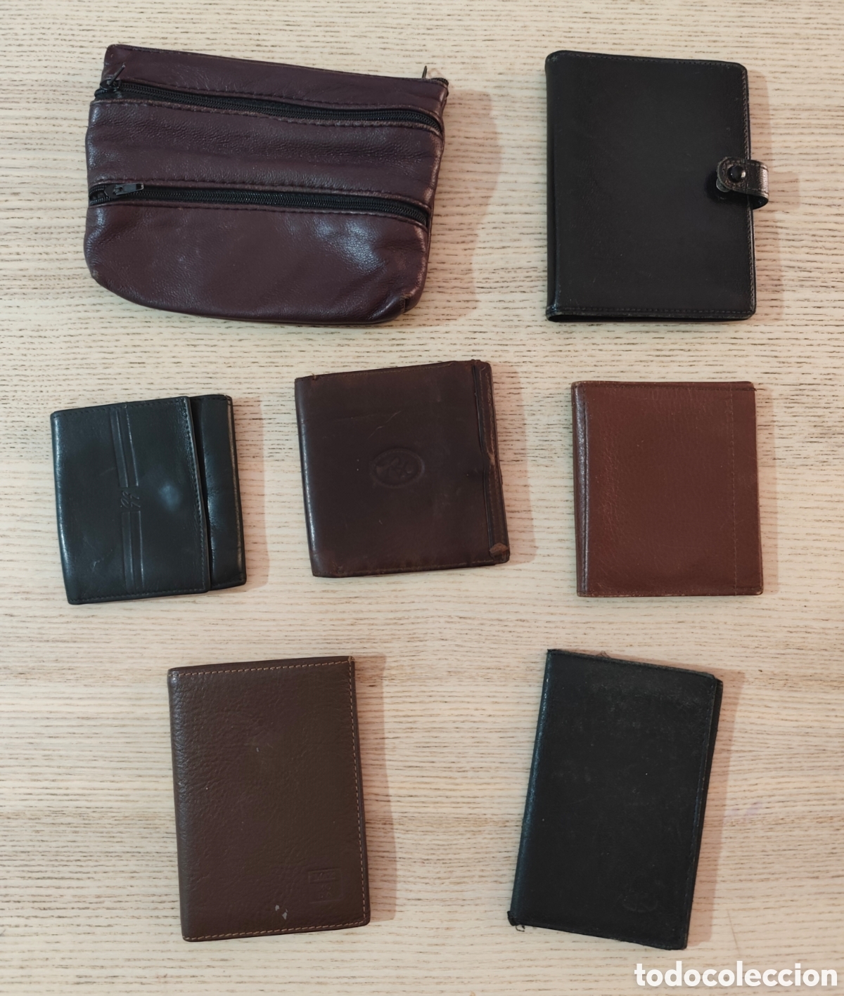 Vintage: Lote carteras vintage. Incluye agenda Finocam