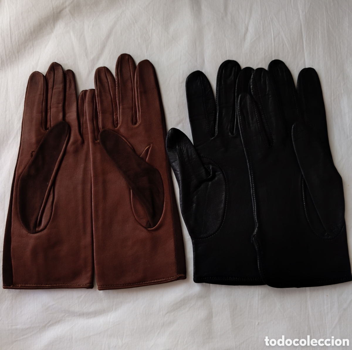 Vintage: 2 pares de guantes se&ntilde;ora vintage.