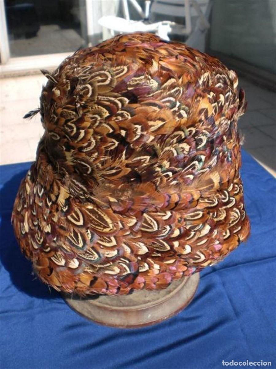 Vintage: Cappello, copricapo in piume di fagiano anni '20