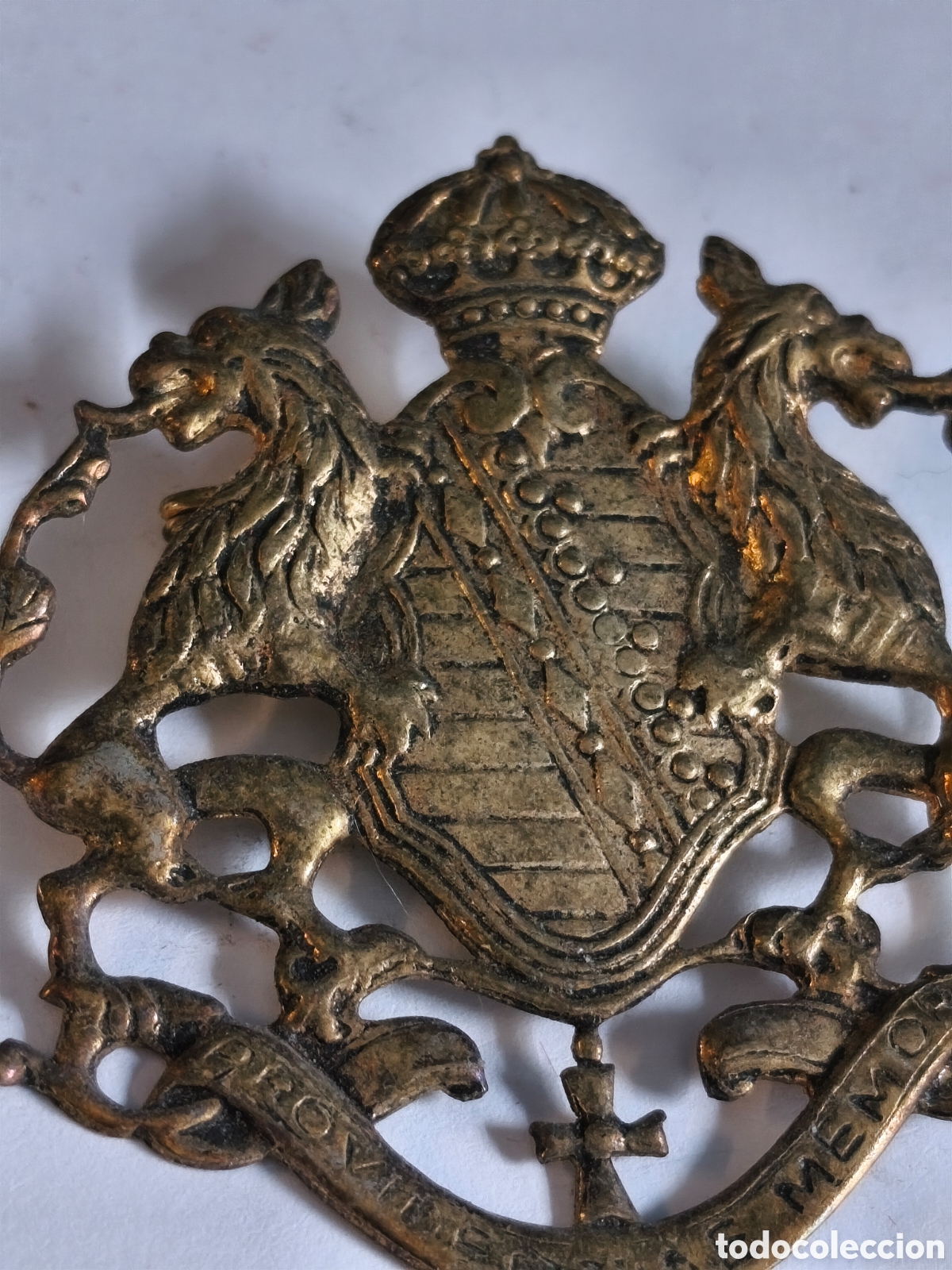 Vintage: Broche &rdquo;Providentiae Memor&rdquo; siglo XX - Foto 2