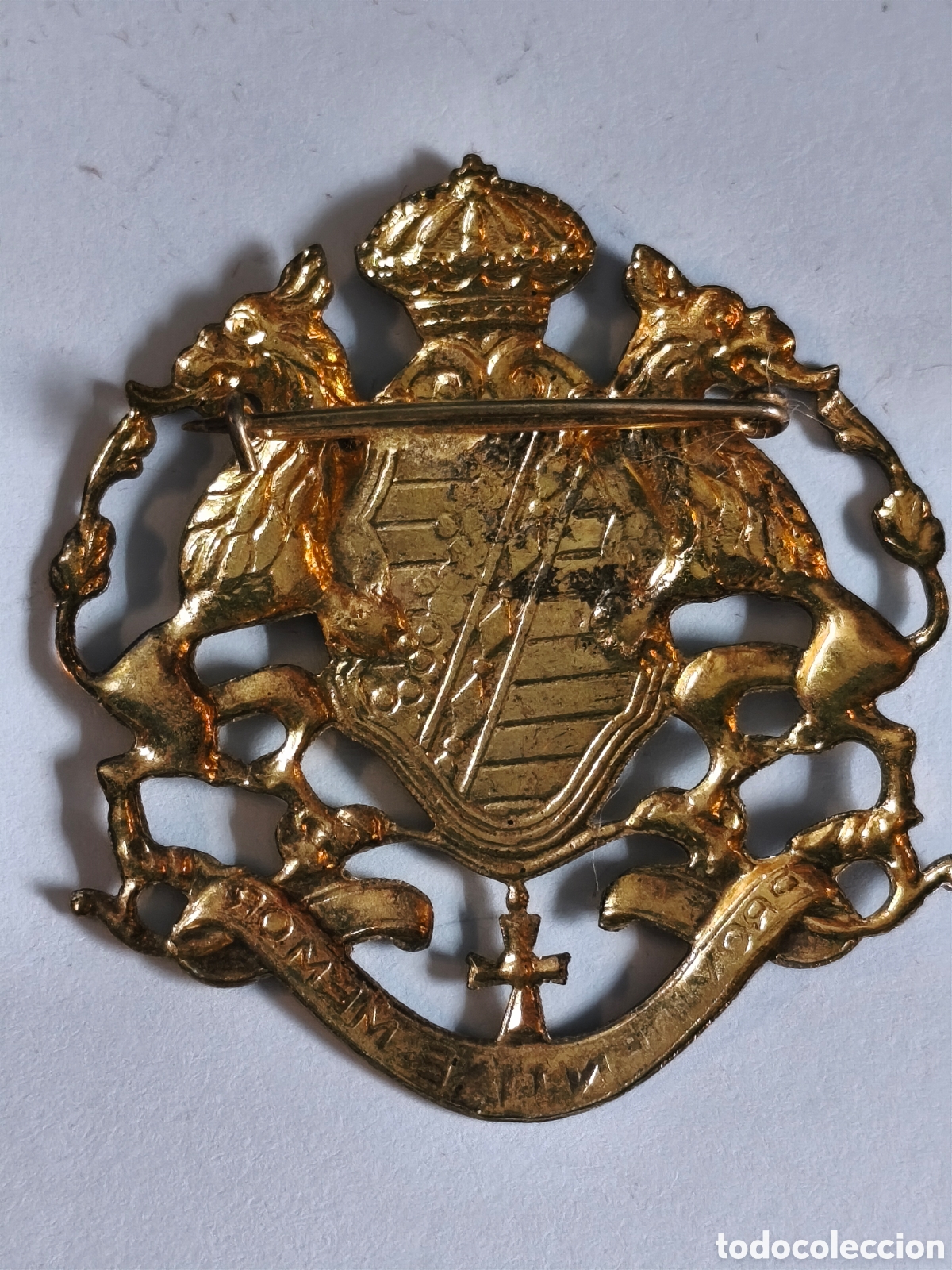 Vintage: Broche &rdquo;Providentiae Memor&rdquo; siglo XX - Foto 3