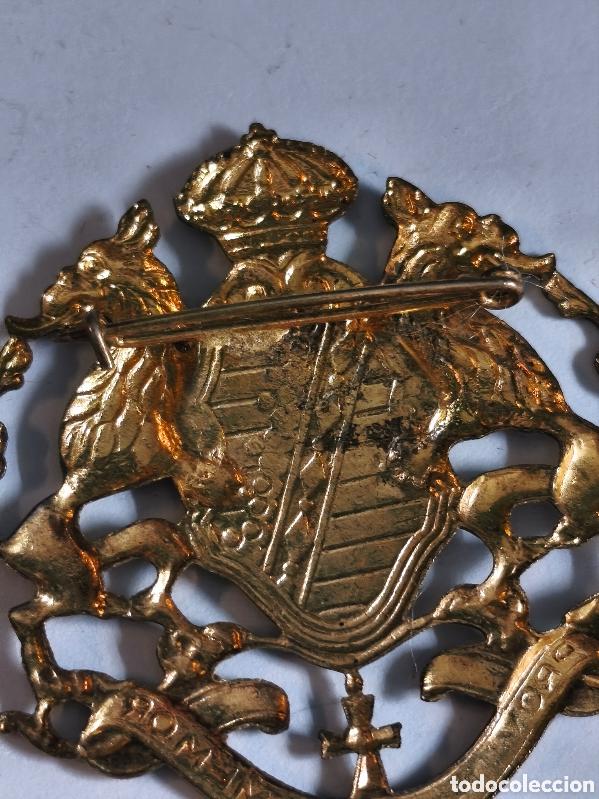 Vintage: Broche &rdquo;Providentiae Memor&rdquo; siglo XX - Foto 4