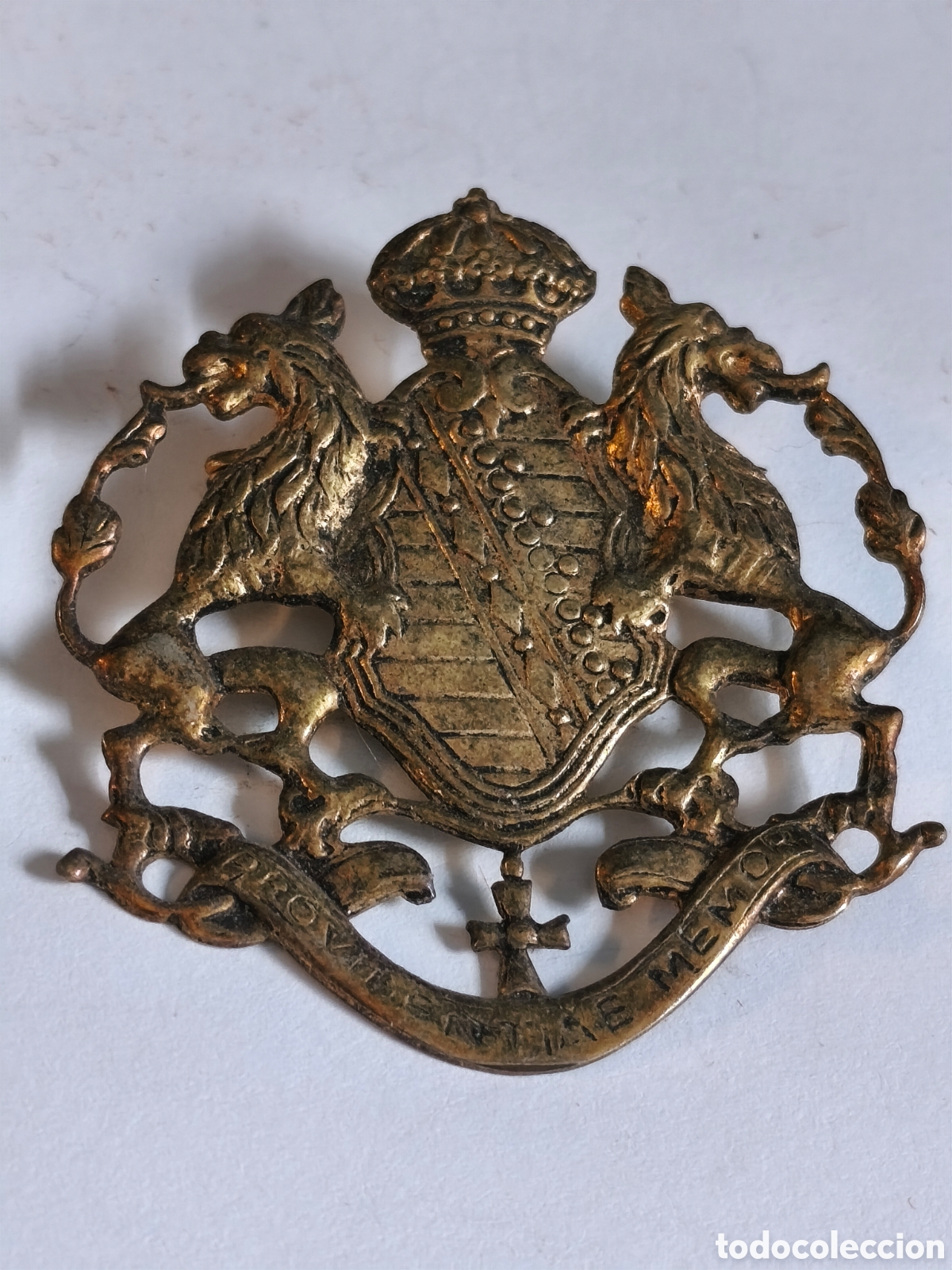 Vintage: Broche &rdquo;Providentiae Memor&rdquo; siglo XX