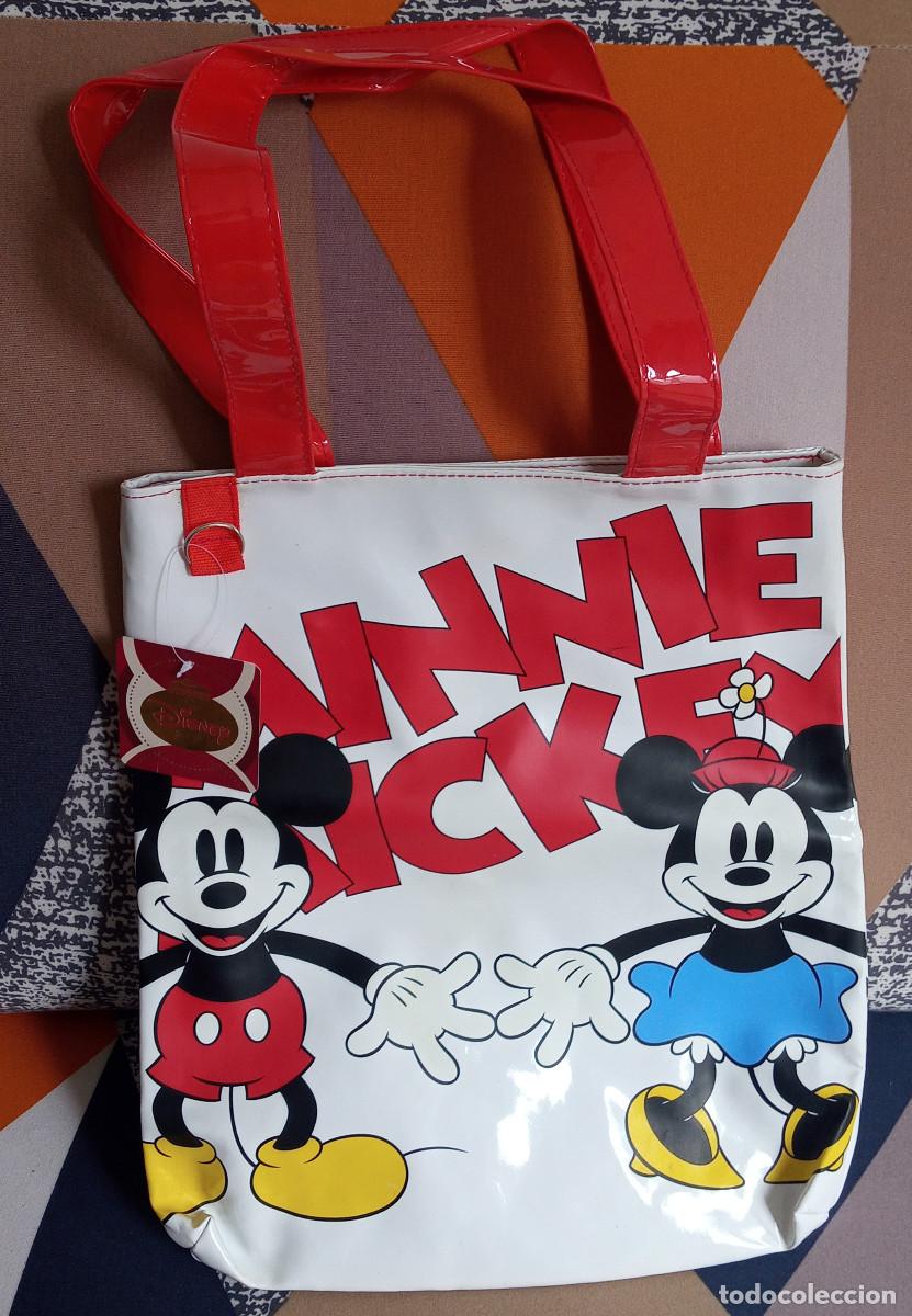 Vintage: Bolso Minnie y Mickey Original Disney Nuevo