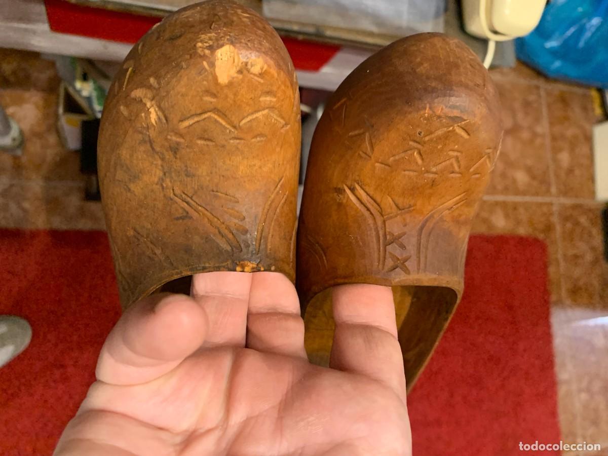 Vintage: albardas o zuecos de madera - Foto 6
