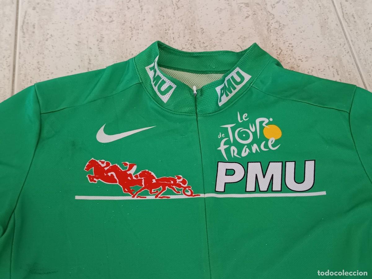Vintage: Maillot de ciclismo vintage Tour de France &ndash; PMU x Nike. TALLA L