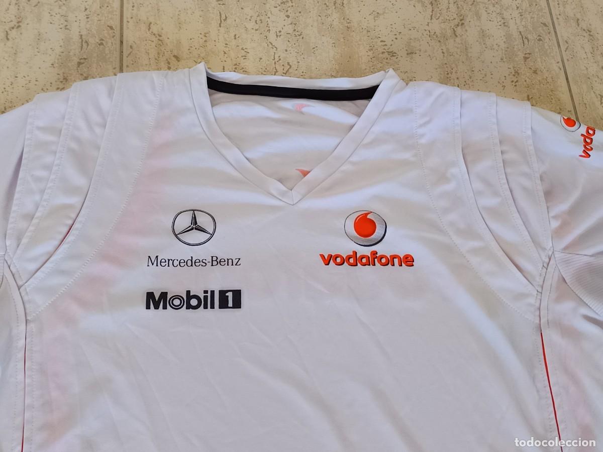Vintage: Camiseta McLaren Mercedes Vodafone F1. TALLA L