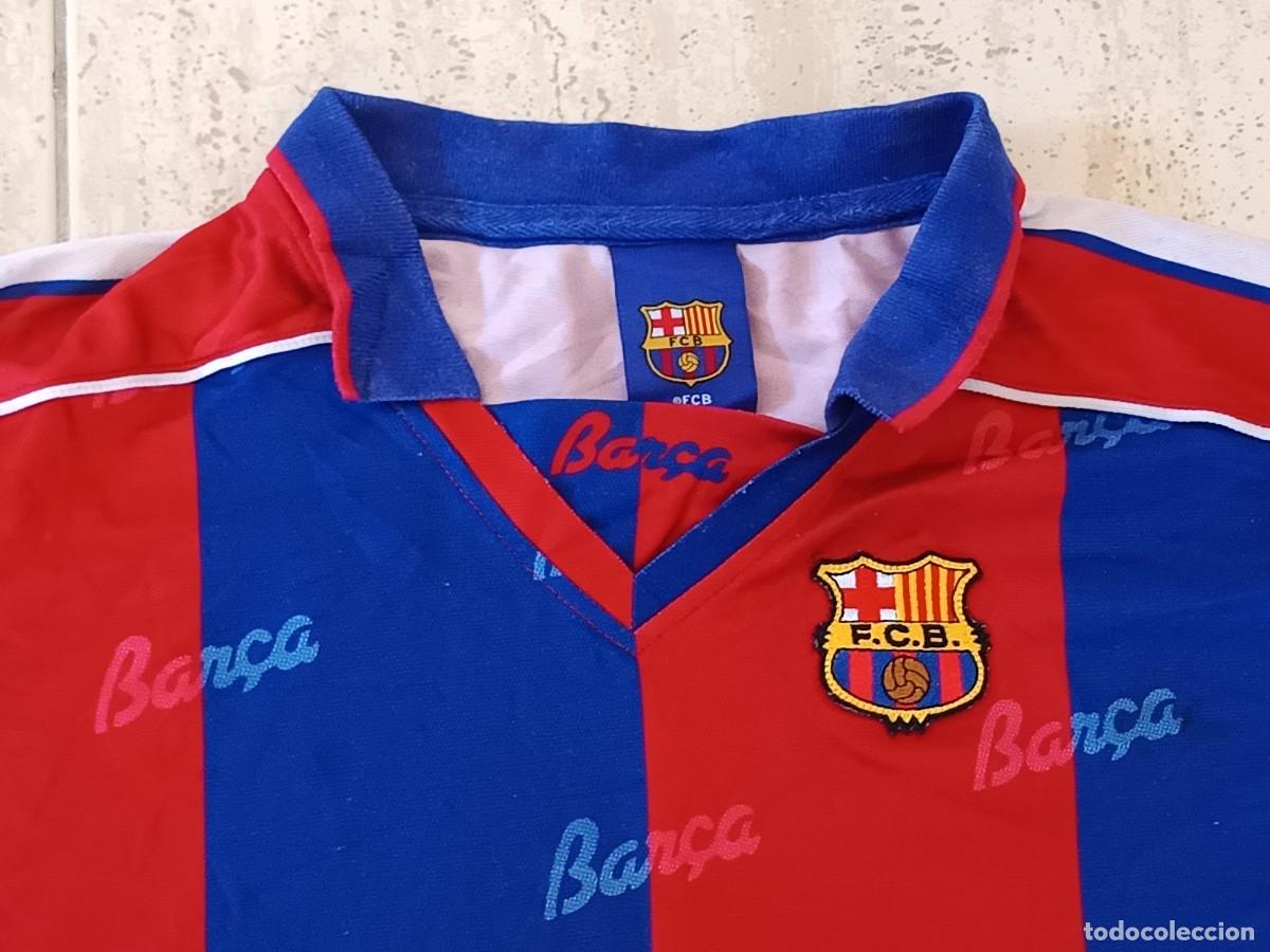 Vintage: CAMISETA FC BARCELONA &ndash; VINTAGE. TALLA XXL